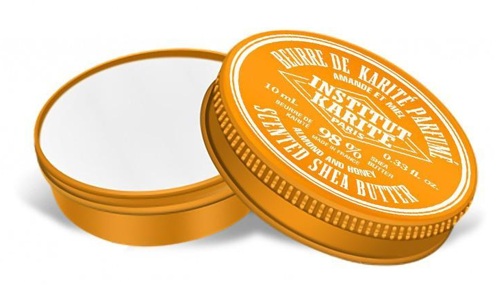 Perfumowane masło shea 98% Migdał i miód - Institut Karité Almond And Honey Scented Shea Butter — Zdjęcie N7