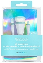 Kup Zestaw minipędzli do makijażu z kosmetyczką - EcoTools All Eyes On Me Mini 360 Ultimate Brush Kit