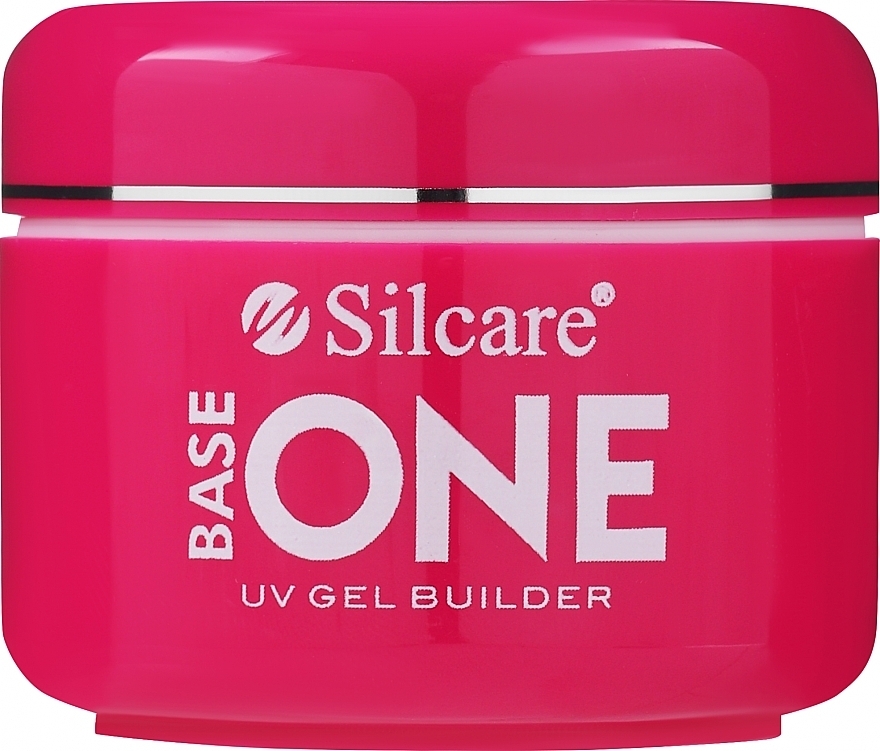 PRZECENA! Budujący żel do paznokci - Silcare Base One UV Gel Builder Clear * — Zdjęcie N1