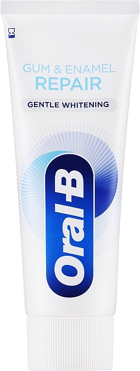 Zestaw - Oral-b Gum & Enamel Repair Gentle Whitening Toothpaste (toothpaste/2x75ml) — Zdjęcie N2