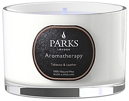 Kup Świeca zapachowa - Parks London Aromatherapy Tobacco & Leather Candle