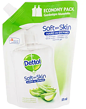Kup Mydło w płynie z aloesem i witaminą E - Dettol Soft on Skin Aloe Vera Vitamín E (uzupełnienie)