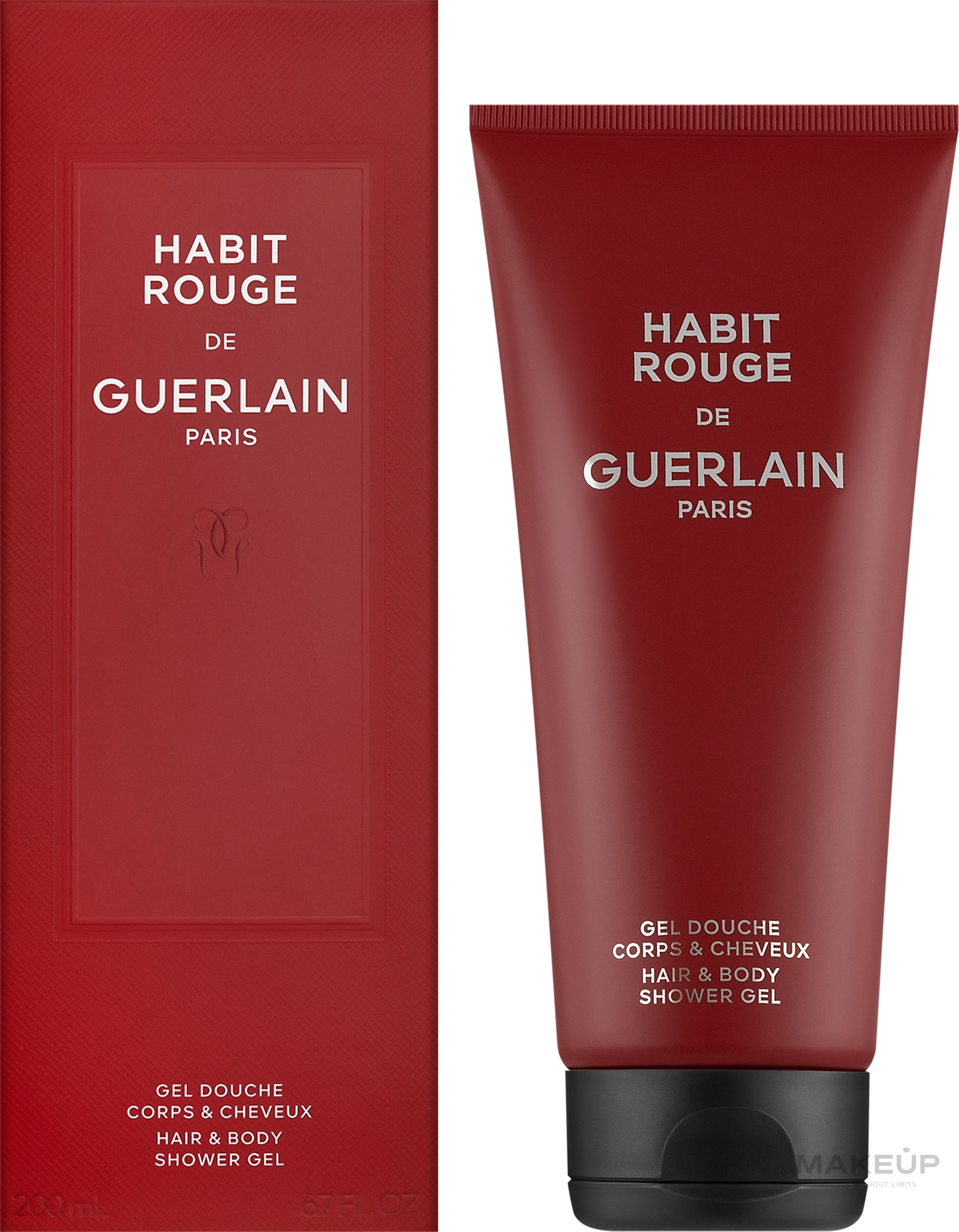 Żel pod prysznic dla mężczyzn - Guerlain Habit Rouge — Zdjęcie 200 ml