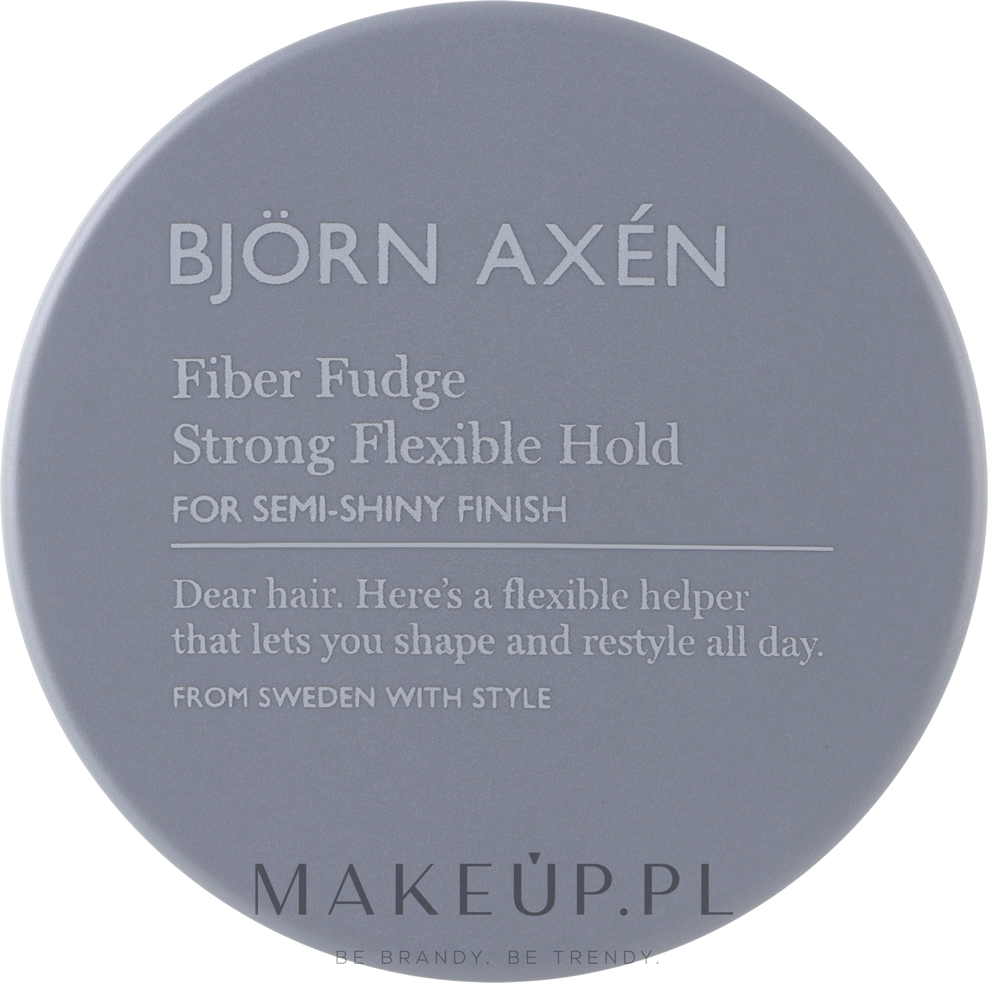 Wosk do włosów o przedłużonej trwałości - BjOrn AxEn Fiber Fudge Strong Flexible Hold — Zdjęcie 80 ml