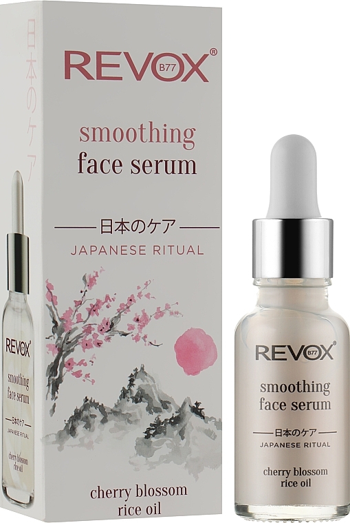 Wygładzające serum do twarzy - Revox Japanese Ritual Smoothing Face Serum — Zdjęcie N2