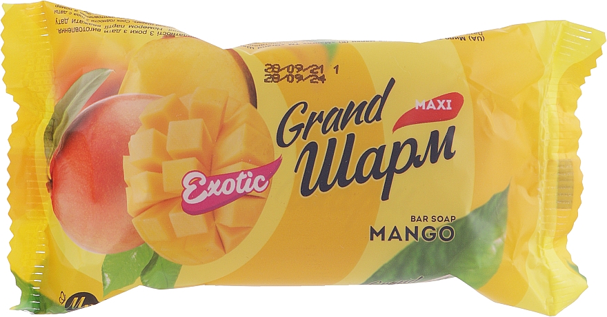 Mydełko toaletowe w kostce Mango - Mydło w kostce Grand Charm Maxi — Zdjęcie N1