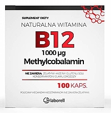 Kup Witamina B12 1000 mcg, w kapsułkach - Laborell