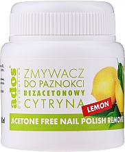 Zmywacz do paznokci bez acetonu Cytryna - Ados Acetone Free Nail Polish Remover — фото N1