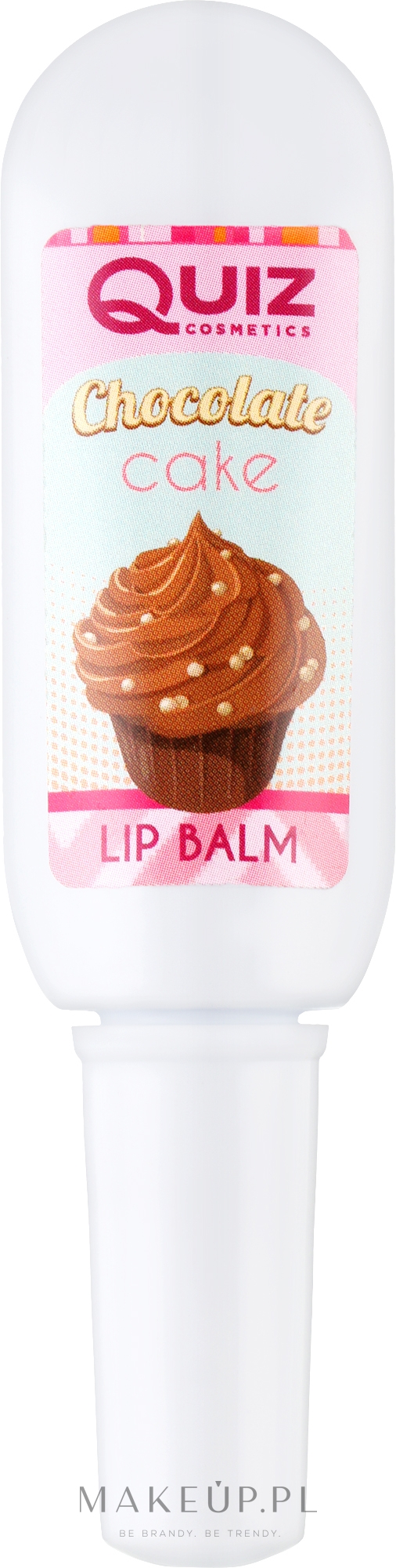 Balsam do ust Chocolate Cake - Quiz Cosmetics Lip Balm Tube — Zdjęcie 10 ml