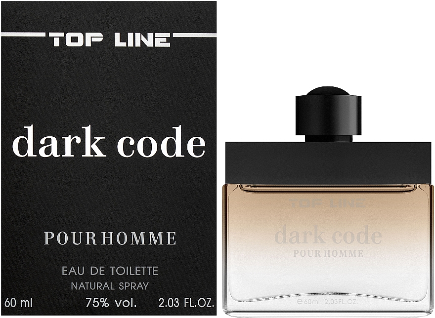 Aroma Parfume Top Line Dark Code - Woda toaletowa — Zdjęcie N2