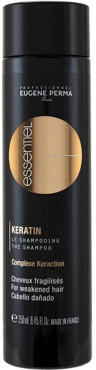 Wzmacniający szampon do włosów - Eugene Perma Essentiel Keratin Shampoo — Zdjęcie N1