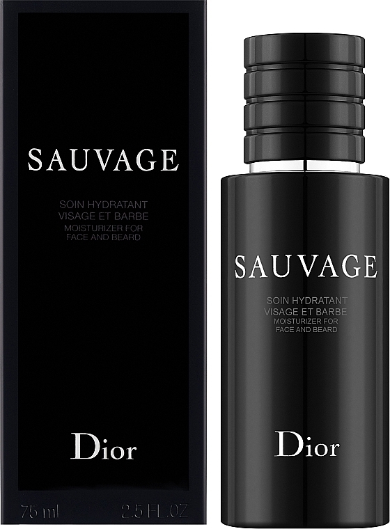 Dior Sauvage Face and Beard Moisturizer - Krem nawilżający do twarzy i brody — Zdjęcie N2