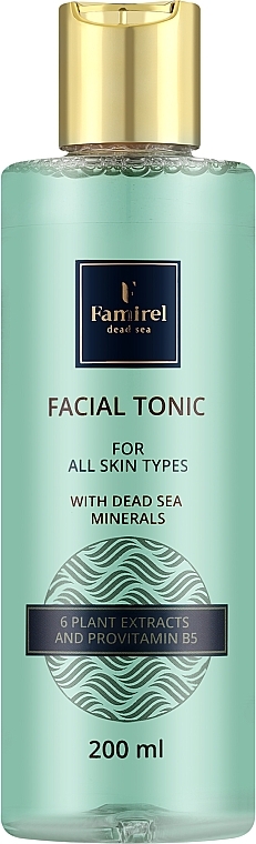 Tonik do wszystkich rodzajów skóry twarzy - Famirel Facial Tonic For All Skin Types With Dead Sea Minerals — Zdjęcie N2