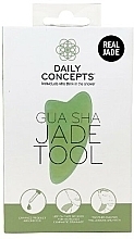 Kup Masażer do twarzy guasha, jadeit - Daily Concepts Jade Gua Sha Facial Tool