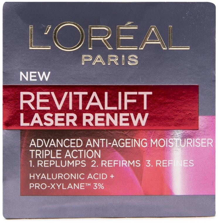 Krem przeciwzmarszczkowy do twarzy na dzień - L'Oreal Paris Revitalift Laser Renew — Zdjęcie N2