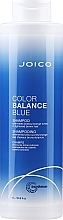 PRZECENA! Szampon do włosów w odcieniach jasnego brązu - Joico Color Balance Blue Shampoo * — Zdjęcie N3