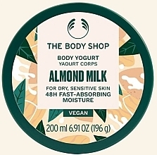 Jogurt do ciała do skóry suchej i wrażliwej - The Body Shop Almond Milk Body Yogurt For Dry, Sensitive Skin New Pack — Zdjęcie N1