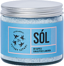 Kup Sól do kąpieli Eukaliptus i lawenda - Cztery Szpaki
