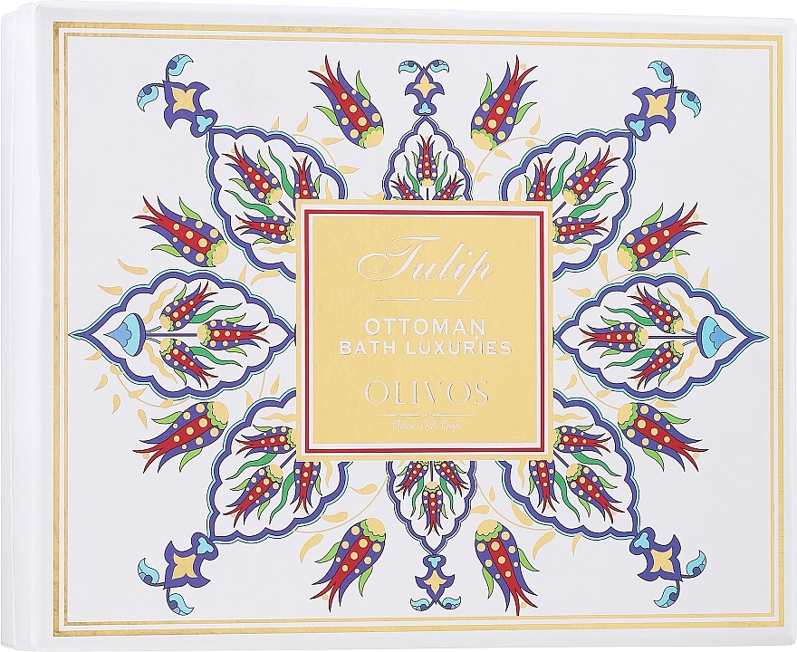 Zestaw - Olivos Ottaman Bath Soap Tulip Gift Set (soap 2 x 250g + soap 2 x 100g)	 — Zdjęcie N1