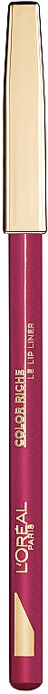 Kredka do ust - L'Oreal Paris Color Riche Le Lip Liner — Zdjęcie N1