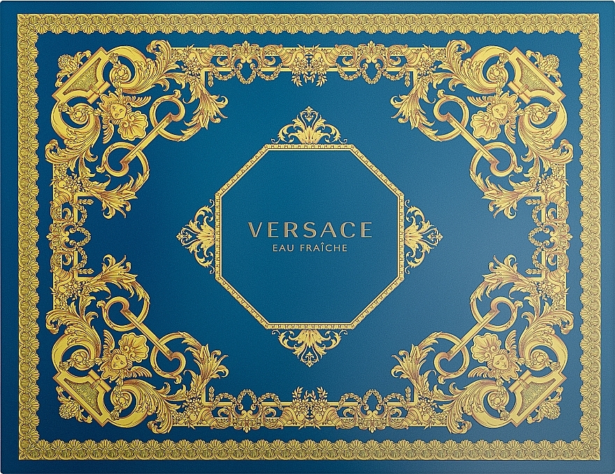 Versace Man Eau Fraiche - Zestaw (edt 50 ml + sh/gel 50 ml + ash/b 50 ml) — Zdjęcie N1