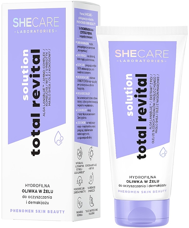 Hydrofilowy olejek do twarzy - SheCosmetics SheCare Total Revital Solution Hydrophil Oil — Zdjęcie N1