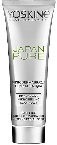 Intensywny mikropeeling szafirowy do twarzy - Yoskine Japan Pure Sapphire Microdermabrasion Intensive Facial Scrub — Zdjęcie N1