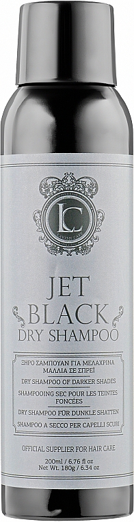 Suchy szampon do włosów ciemnych - Lavish Care Dry Shampoo Jet Black — Zdjęcie N1