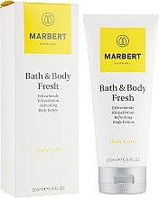 Orzeźwiający balsam do ciała o zapachu owoców cytrusowych - Marbert Bath & Body Fresh Refreshing Body Lotion — Zdjęcie N1