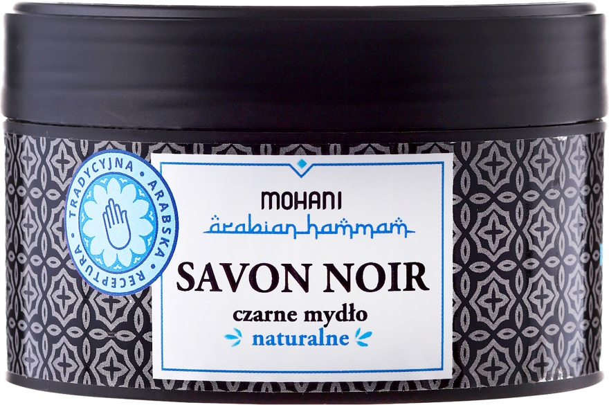 Naturalne czarne mydło - Mohani Arabian Hammam Savon Noir — Zdjęcie N1