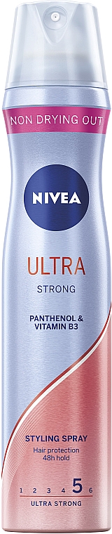 Lakier do włosów Supermocne utrwalenie - NIVEA Hair Care Ultra Strong Styling Spray — Zdjęcie N1