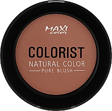 Kup Róż do policzków - Maxi Color Colorist Natural Color Pure Blush