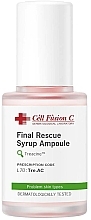 Kup Serum do cery problematycznej z niedoskonałościami - Cell Fusion C Final Rescue Syrup Ampoule 