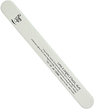 Dwustronny pilnik do paznokci, 100/180, biały - Peggy Sage 2-Way Hard Nail File — Zdjęcie N1