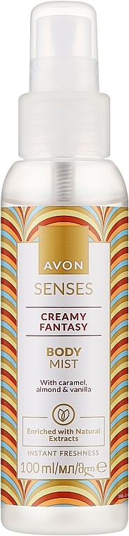 Mgiełka do ciała Kremowa Fantazja - Avon Senses Creamy Fantasy Body Mist  — Zdjęcie N1