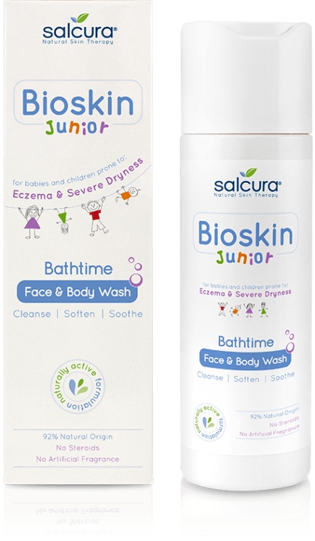 Żel do mycia twarzy i ciała dla dzieci - Salcura Bioskin Junior Face & Body Wash  — Zdjęcie N1
