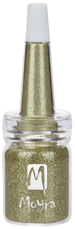 Brokatowy pyłek do paznokci, w butelce - Moyra Glitter Powder In Bottle — Zdjęcie N1