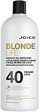 Krem utleniający 12% - Joico Blonde Life Coconut Oil Developer 40 Volume — Zdjęcie N1