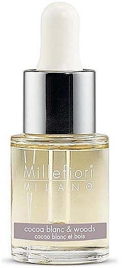 Koncentrat do lampy zapachowej - Millefiori Milano Cocoa Blanc & Woods Fragrance Oil  — Zdjęcie N2