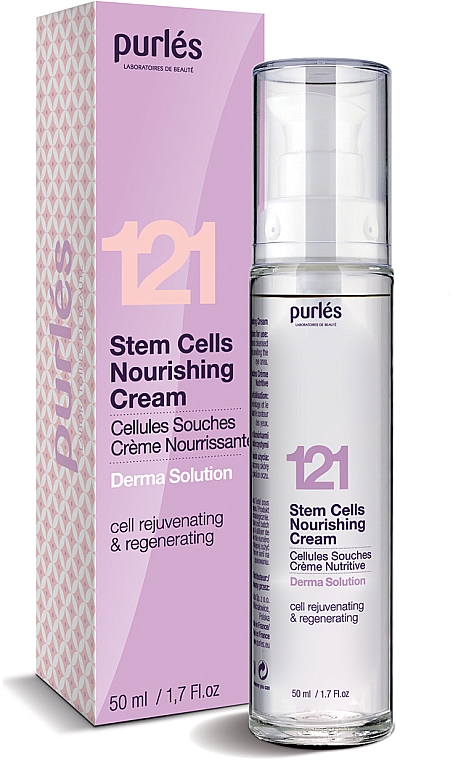 Krem z roślinnymi komórkami macierzystymi - Purles 121 Stem Cells Nourishing Cream — Zdjęcie N1
