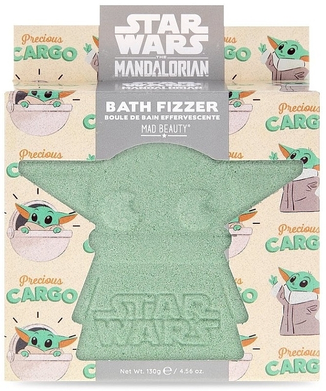Bomba do kąpieli Baby Joda - Mad Beauty Star Wars Grogu Bath Fizzer — Zdjęcie N1