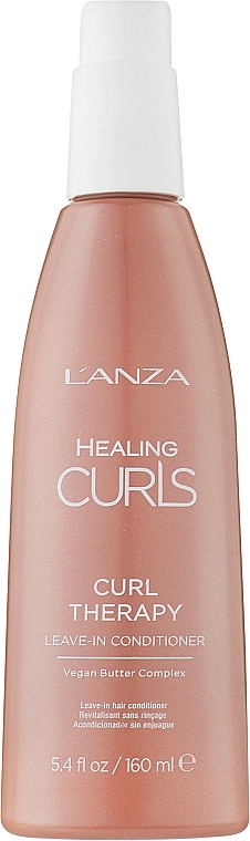 Nawilżająca odżywka do włosów bez spłukiwania - L'anza Curls Curl Therapy Leave-In Moisturizer — Zdjęcie N1