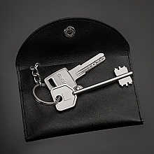 Etui na klucze, czarne, Deep Black - Makeup Pocket Key Holder — фото N3