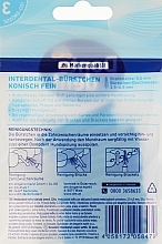 Szczoteczki do czyszczenia przestrzeni międzyzębowych, 0,6 mm ISO 3 - Dontodent Blau — Zdjęcie N2