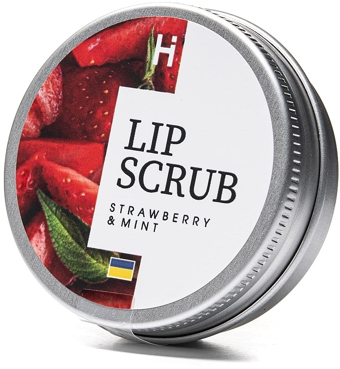 Truskawkowy peeling do ust - Hillary Lip Scrub — Zdjęcie N2