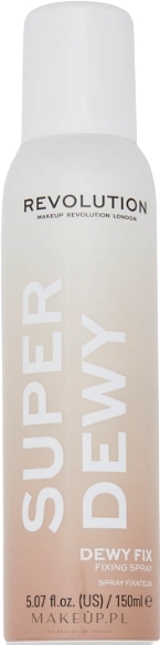 Utrwalacz do makijażu - Makeup Revolution Superdewy Misting Spray — Zdjęcie 150 ml
