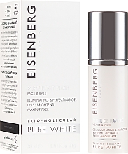 Kup Rozświetlający eliksir do twarzy i krem na kontur oczu - Jose Eisenberg Pure White Face & Eyes Illuminating & Perfecting Gel