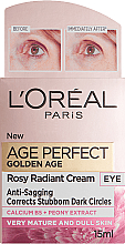 Kup Krem nawilżający do skóry wokół oczu Róża - L'Oreal Paris Age Perfect Golden Age Rosy Radiant Eye Cream