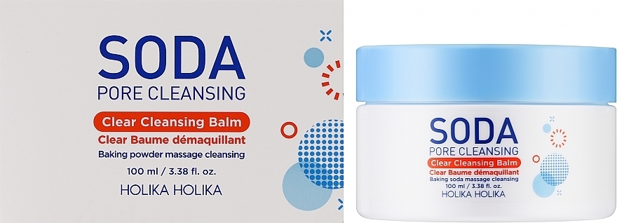 Balsam do demakijażu - Holika Holika Soda Pore Cleansing Clear Cleansing Balm — Zdjęcie N2