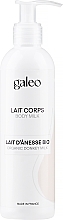 Kup Mleczko do ciała z oślim mlekiem - Galeo Body Milk Organic Donkey Milk